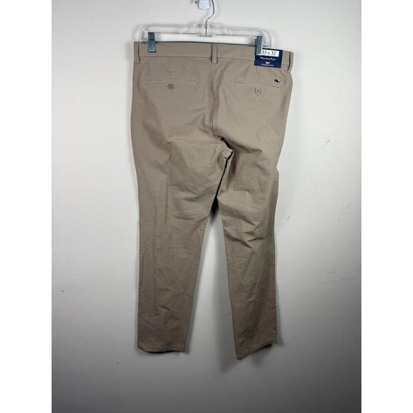 NWTVineyard Vines Breaker OTG Stretch Chino Pants 33x32 Khaki - Picture 2 of 3